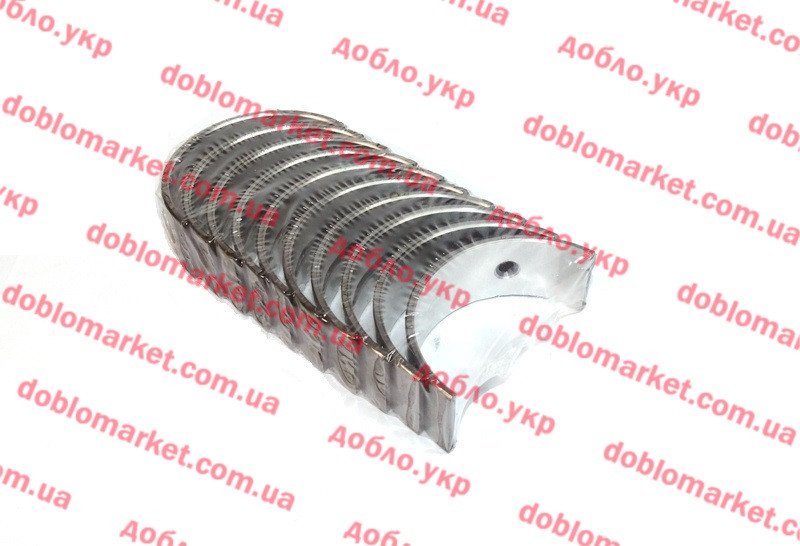 Вкладиші корінні 1.9 D 2РЕМ +0.20 Doblo 2000-2005 , Арт. 60200620, 71728316, 71718258, NPR, фото 1