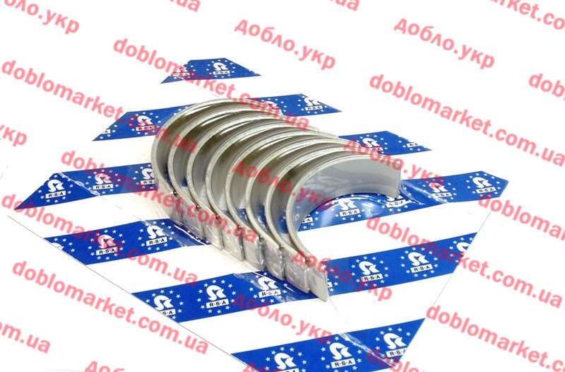 Вкладиші шатунні 1.9 d, 1,9 jtd, 1,9 mjtd 2РЕМ +0.20 Doblo 2000-2016, Арт. 46414240 0.20, 71752786, 71752787,