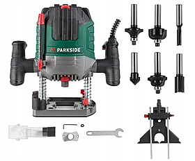 Фрезер із набором фрез 6 шт. 1200 Вт PARKSIDE POF 1200 D3