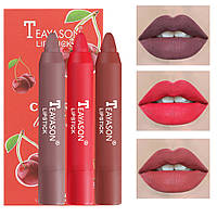 Набор помад Teayason Lipstick Cherry Bright 3 шт