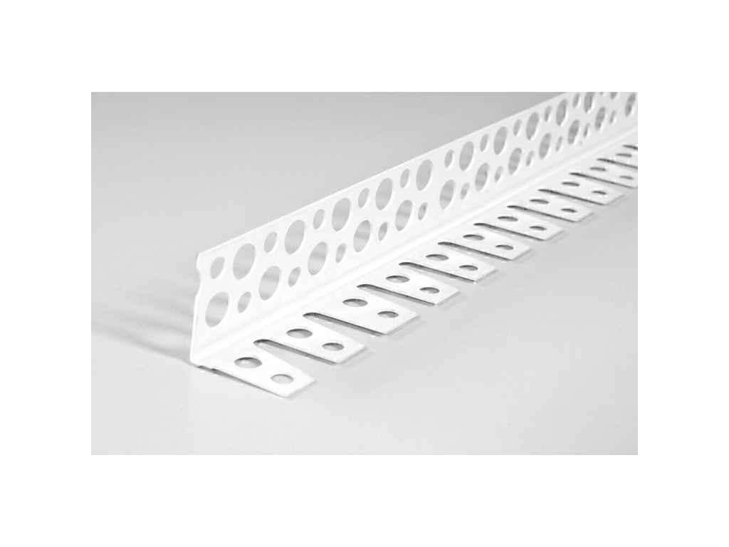 Кутник ПВХ перфорований арочний 2,5м (5 шт/уп) ТМ ЕКО BP, фото 1