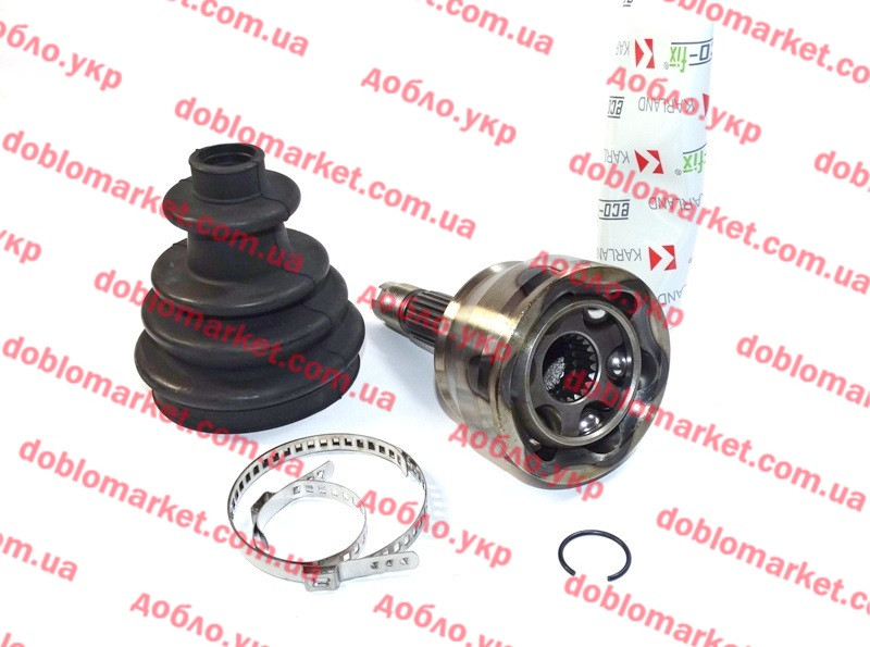 Шрус зовнішній 1.2 i 8v-1.4 i 8v-1.6 i 16v-1.9 D Doblo 2000-2011, Арт. TMP0052,ТМР0086, 46308205S, 46307913S,