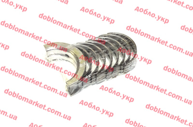 Вкладиші корінні 1.2 i, 1.4 i 8v STD, Арт. H1092/5 STD, 71731844, 71731847, GLYCO, фото 1