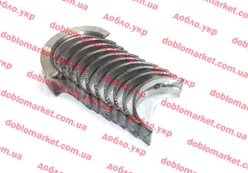 Вкладиші корінні 1.2 i, 1.4 i 8v 1 РЕМ +0.10 , Арт. AN5281SA, 71731844S, 71731845S, 71731846S, 46459600S,, фото 1