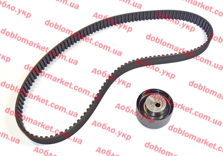 Комплект ГРМ 1.4 i 16v Doblo 2009-, 1,4 i Linea, 1.2 i Siena (Ремень+ролик), Арт. 94709+ATB1002, 71736717,