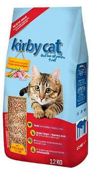 Сухий корм для котів з куркою, індичкою та овочами Kirby Cat 12 кг