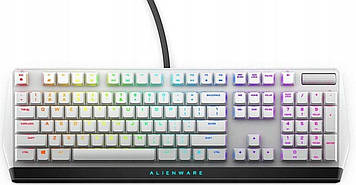 Клавіатура DELL Alienware AW510K RGB Біла