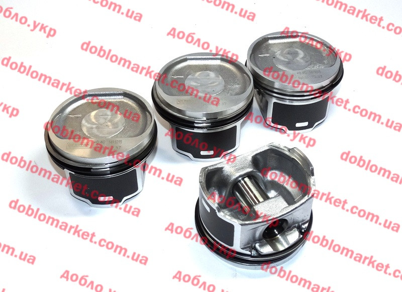Поршні 1.4 i 8v 1РЕМ 72.40+0.40 Doblo 2005-2011 (з кільцями), Арт. 4266040, 55204026, YENMAK, фото 1
