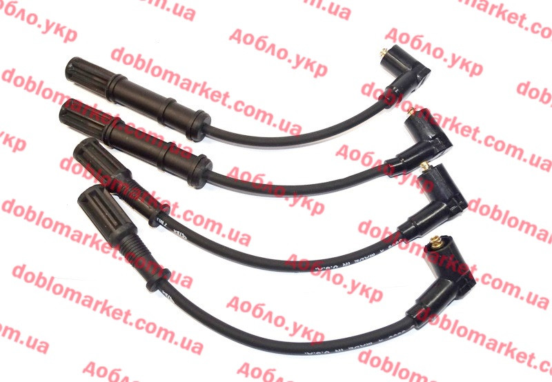Дроти свічок запалювання (4cyl) 1.4 i 8v Doblo 2005-2011, Арт. ZX 7114, 55195775+55195776, ZETEX, фото 1