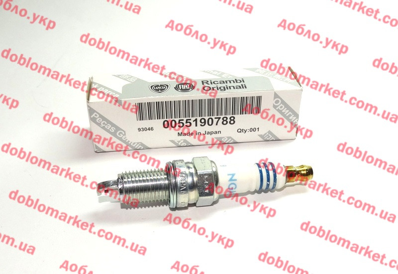 Свічка запалювання 1.4 i 8v Doblo 2005-2016, Арт. 55190788, 55190788, FIAT, фото 1