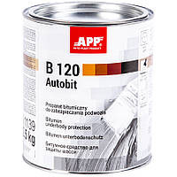Средство для защиты шасси Autobit, под кисть, APP, B120, черный, 1,3kg, 050801 Техно Плюс Арт.98582