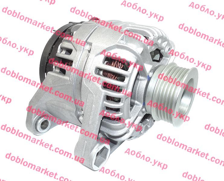 Генератор 1.6 i 16v Doblo 2000-2016 80А, Арт. 46813061, 46813061, 71723381, 71721199, 71723375, FIAT, фото 1