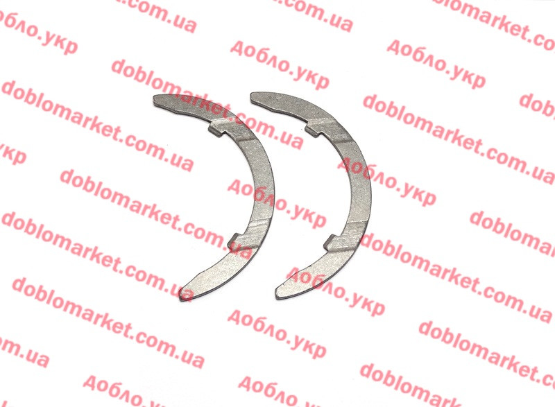 Півкільця розльоту колінвалу (к-т 2 шт) 1.6 i 16V Doblo 2000-2016 STD , Арт. AY1008SA STD, 902160, SAHIN, фото 1