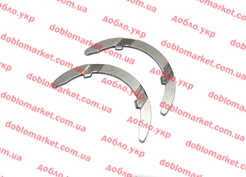 Півкільця розльоту колінвалу (к-т 2 шт) 1.6 i 16V Doblo 2000-2016 1РЕМ , Арт. AY1008SA 0.15, 902161, SAHIN, фото 1