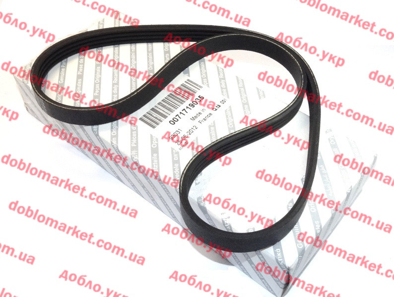 Ремень кондиціонера 1.6 i 16V Doblo 2000-2011 4РК874Е, Арт. 4РК874Е, 71719035, DAYCO