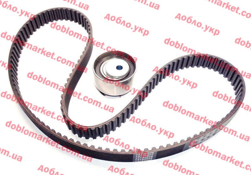 Комплект ГРМ 1.4 i 8v Doblo 2005-2016 (Ремень+ролик), Арт. K015627XS, 71775900, 71754561, GATES