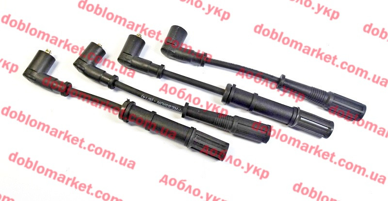 Дроти свічок запалювання (4cyl) 1.4 i 8v Doblo 2005-2011, Арт. 0986357286, 55195775, 55195776, BOSCH