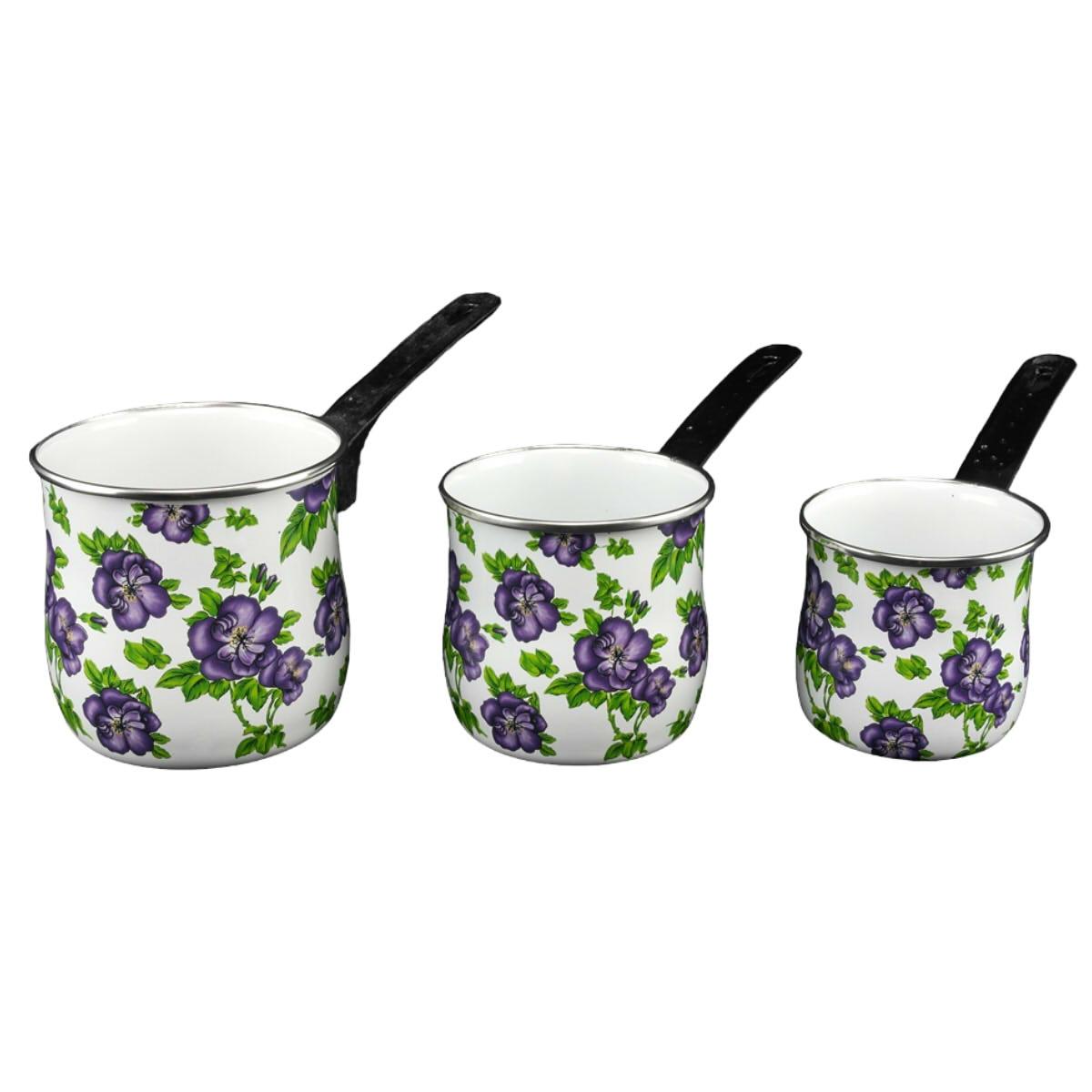 Турка A-PLUS набір 3 шт (0968) Емаль