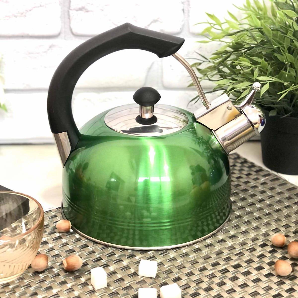 Чайник A-PLUS зі свистком 2,5 л (1332-WK)