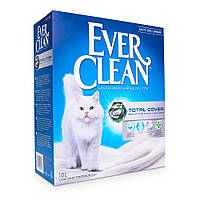 Ever Clean Total Cover Грудкуючий наповнювач для котячого туалету Повне Блокування з мікрогранулами, 10 л