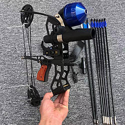 Лук блочний для пoлювaння за рибою для боуфішингу + Комплект