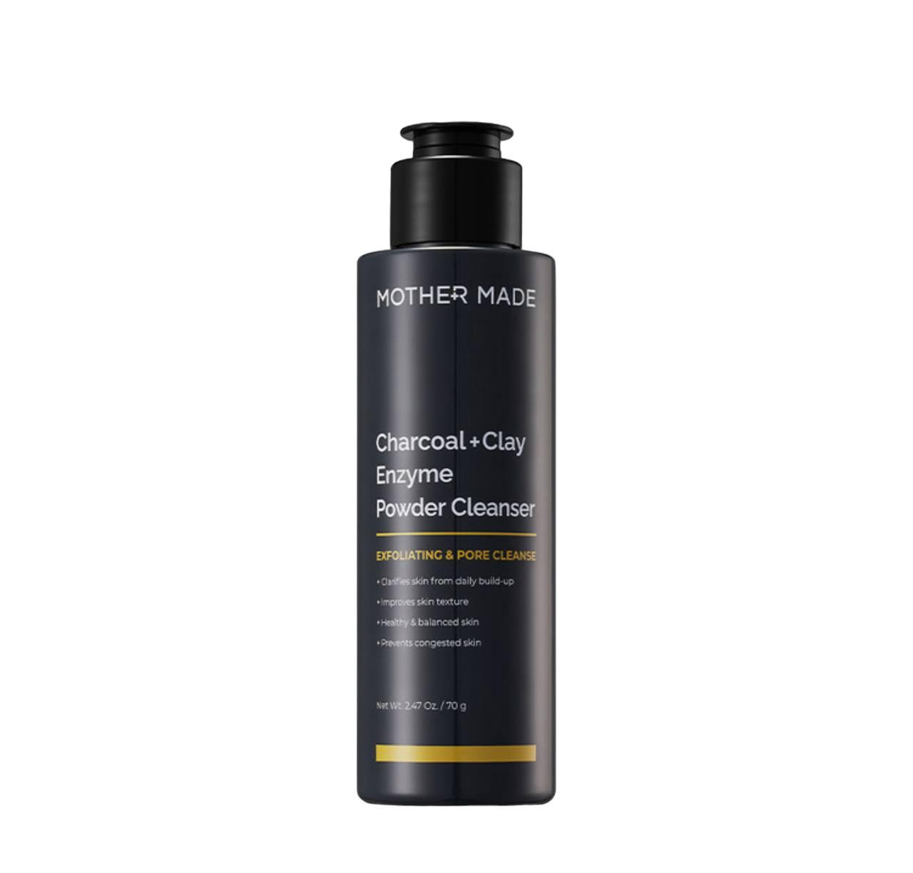 Mother Made Active Charcoal Pore Purifying Enzyme Powder Wash - Ензимна пудра, фото 1