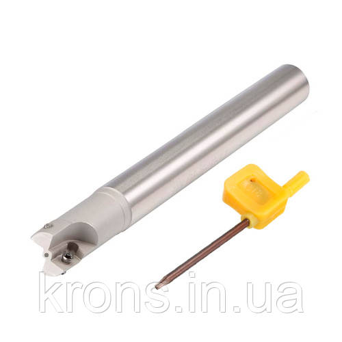 Фреза кінцева зі змінними пластинами BAP300R 16х16х150мм 2Т збірна MZG, фото 1