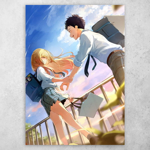 Аніме плакат постер "Ця фарфорова лялечка закохалася / My Dress-Up Darling" №7, фото 1