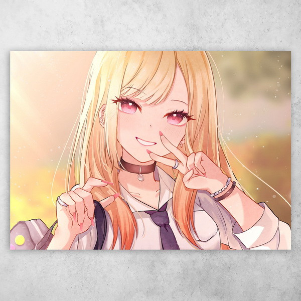 Аніме плакат постер "Ця фарфорова лялечка закохалася / My Dress-Up Darling" №10, фото 1