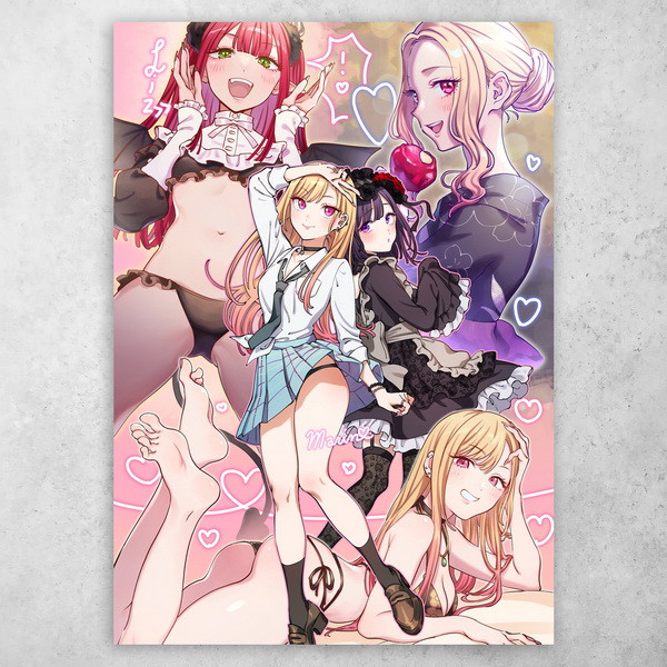 Аніме плакат постер "Ця фарфорова лялечка закохалася / My Dress-Up Darling" №11, фото 1