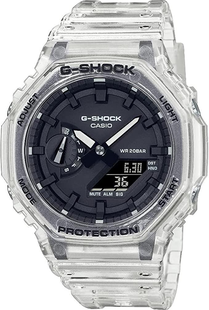 Годинник чоловічий Casio G-Shock GA-2100SKE-7A знижка (пом‘ята картонна коробка)