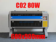 Лазерный верстат CO2 TD-6090 EFR 2 80W 600x900мм