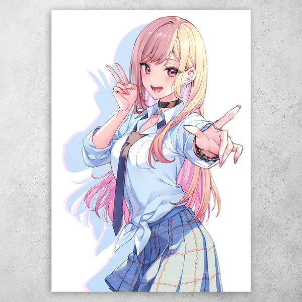 Аніме плакат постер "Ця фарфорова лялечка закохалася / My Dress-Up Darling" №45, фото 1