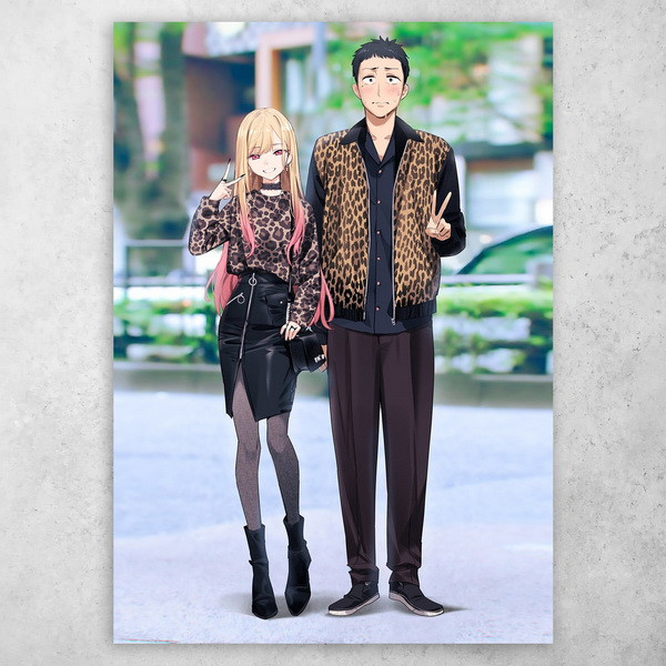 Аніме плакат постер "Ця фарфорова лялечка закохалася / My Dress-Up Darling" №48, фото 1