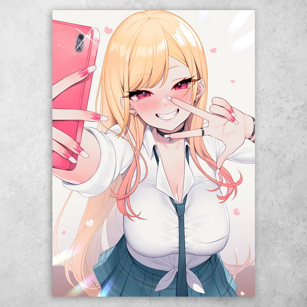 Аніме плакат постер "Ця фарфорова лялечка закохалася / My Dress-Up Darling" №49, фото 1