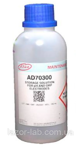 Розчин для зберігання рН і ORP — електродів ADWA AD70300 Угорщина. 230 ml