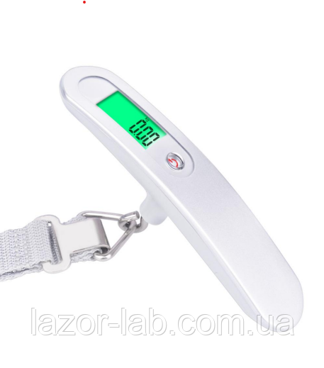Ваги-кантер цифрові Bag Scale для багажу (±10g/50kg) з підсвічуванням