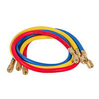 Набір заправних шлангів A336 (3 шт.x900mm) для фреону R-12 R-22 R-502