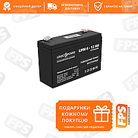 Кислотный аккумулятор мелковольтажный AGM LPM 6-12 AH Logicpower (4159)