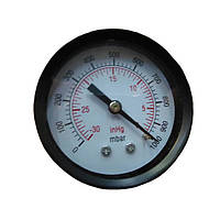 Манометр (вакуумметр) 310500106 VALUE (D корпусу=50mm, під'єднання ззаду)