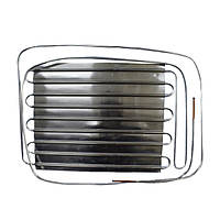 Випарник 480x360mm (плавкий) двопатрубковий прохідний трубчастий на скотчі