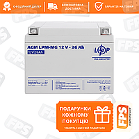 Аккумулятор мультигелевый AGM LogicPower LPM-MG 12V - 26 Ah (6557)