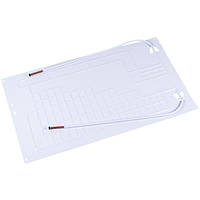 Випарник 400x700mm (плавкий) HR двопатрубковий L=500/500mm