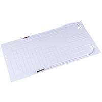 Випарник 400x800mm (плачучий) HR двохпатрубковий L=500/500mm