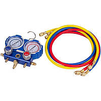 Манометричний колектор 2-вентильний VMG -2 R32 (R32) + шланги 3 шт.x900mm Value