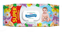 Серветки вологі Superfresh Baby 120шт/9 з клапаном