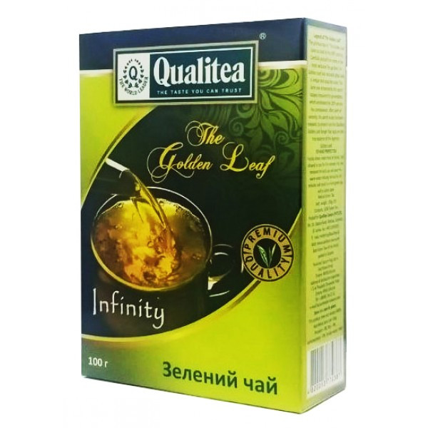 Чай "Qualitea" Infinity (Pekoe) зелений, 100 г
