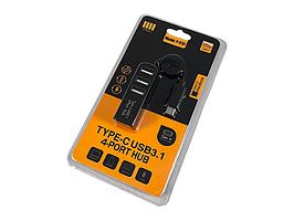 USB-хаб USB 3.1 Type-C на 4 порти USB 2.0 P-3101