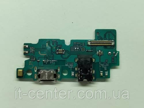 Шлейф (Flat cable) Samsung A505F Galaxy A50 2019 з роз'ємом зарядки, навушників, з мікрофоном
