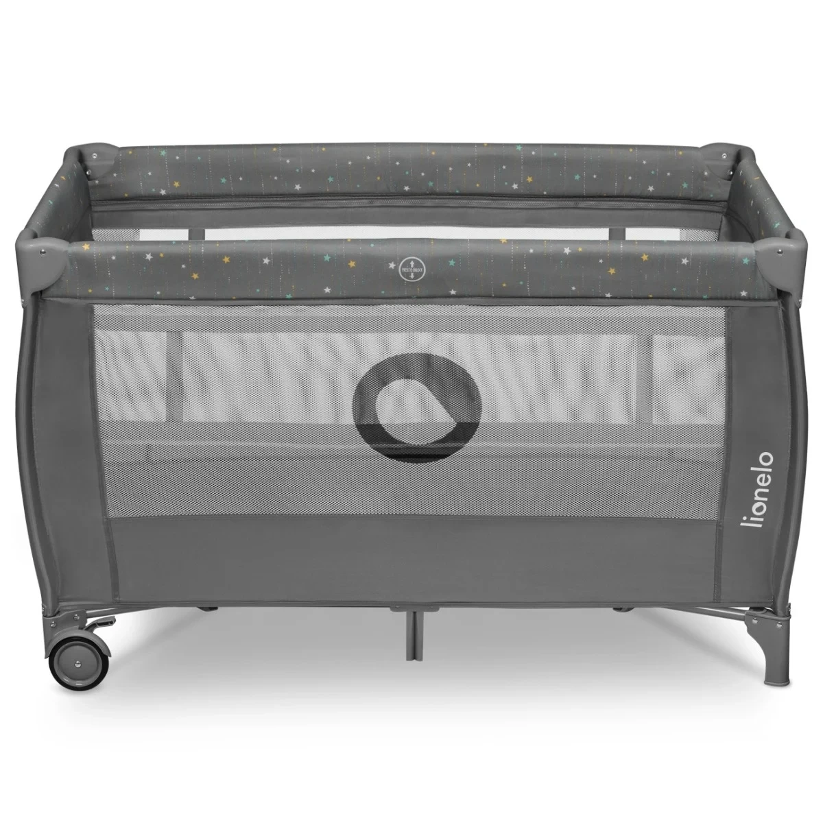 Манеж Lionelo STEFI PLUS GREY MULTICOLOR, фото 1